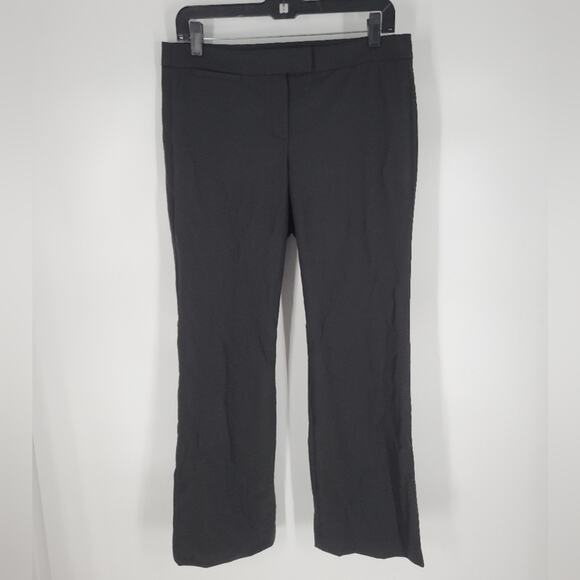 Theory Black Bootcut Mid Rise Pants 6 - Picture 1 of 12